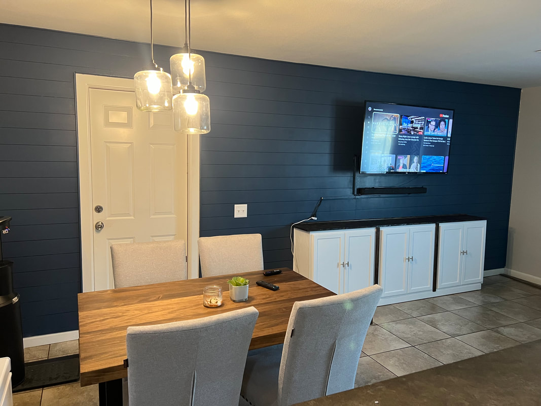 Shiplap Living Room Accent Wall design specialists Phoenix
